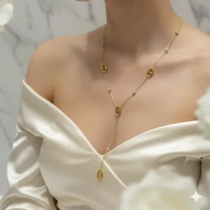Jouglam - Sautoir « Maille Marin »
