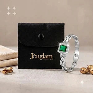 Bracelet Jonc Ovale Esméralda
